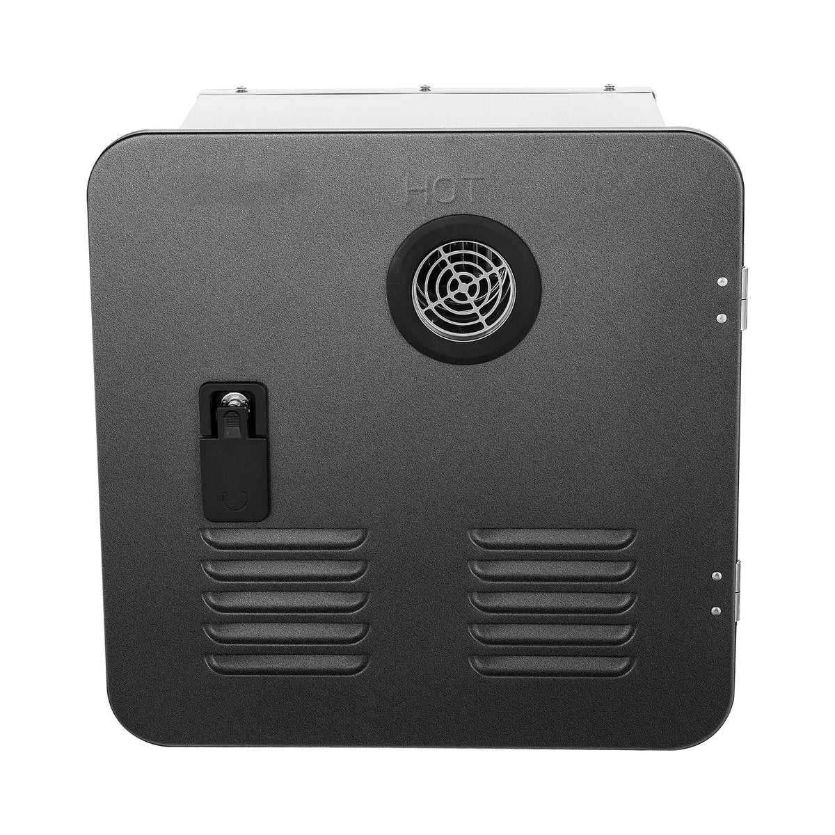 RV Tankless Water Heater, Instant Shower with 15 x 15 inches Black Door and Remote Controller, 55000BTU Optimized Comfort Performance Hot Water, Ideal for RVers' Family Everyday Use