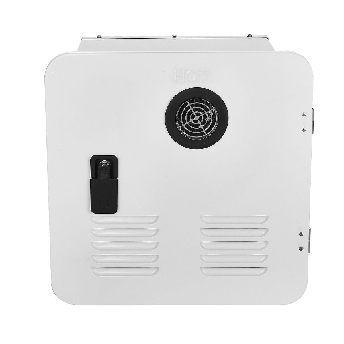RV Tankless Water Heater, Instant Shower with 15 x 15 inches White Door and Remote Controller, 42000BTU Optimized Comfort Performance Hot Water, Ideal for RVers' Family Everyday Use, White