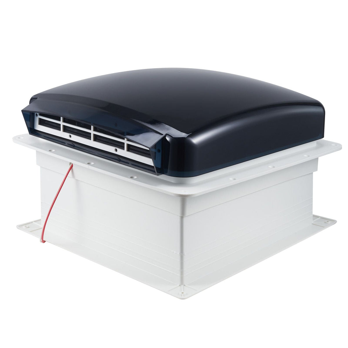 RV Vent Fan, 14 inch RV Roof Vent Fan 12V, Powerful 10-Speed Reversible Fan with Remote Control, Built-in Rain Cover, Power Top Lid,12 inch Fan Blade,Fits 14 x14 inch Roof Openings