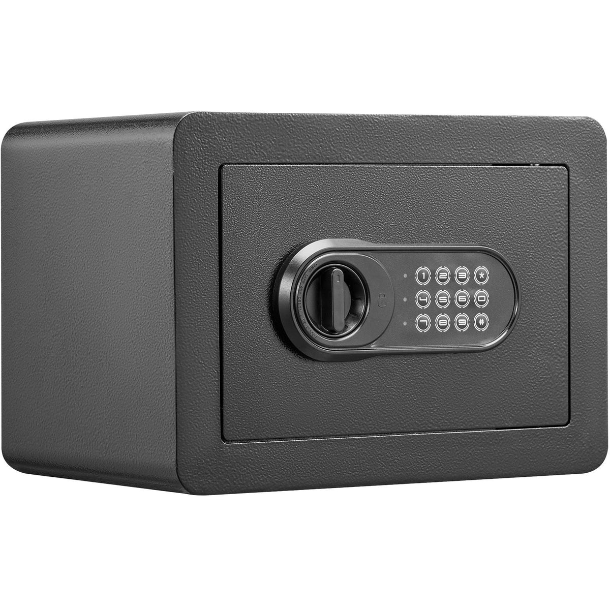 Safe, 0.5 Cubic Feet Home Safe, Steel Security Safe with Digital Keypad and 2 Keys, Wall-Mounted Cabinet Safe Protect Cash, Gold, Jewelry, Documents for Home, Hotel, 13.8 x 9.8 x 9.8 inches