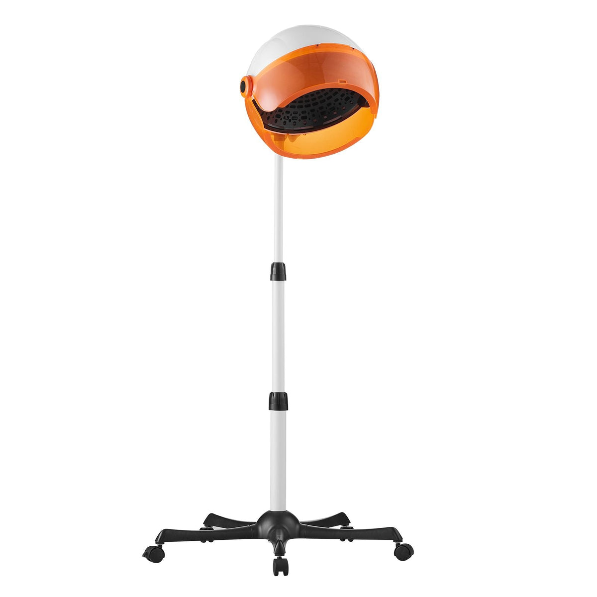 Salon-Grade Hair Dryer, 1875W Powerful Stand Dryer, Adjustable Timer & 3 Heat/Speed Options, Mobile Base with Wheels for Salon & Home Use