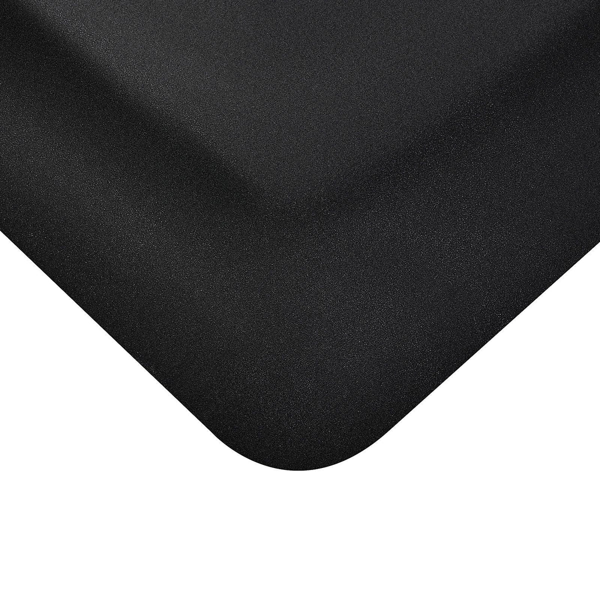 Salon Mat for Hair Stylist, 3 x 5 FT Rectangle Salon Chair Mat Anti Fatigue, 1/2" Thickened PVC + NBR Barber Shop Floor Mat with Round Cut Out, Anti-Trip Beveled Edges & Non-slip Bottom