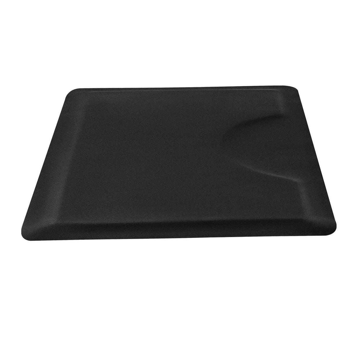 Salon Mat for Hair Stylist, 3 x 5 FT Rectangle Salon Chair Mat Anti Fatigue, 1/2" Thickened PVC + NBR Barber Shop Floor Mat with Round Cut Out, Anti-Trip Beveled Edges & Non-slip Bottom