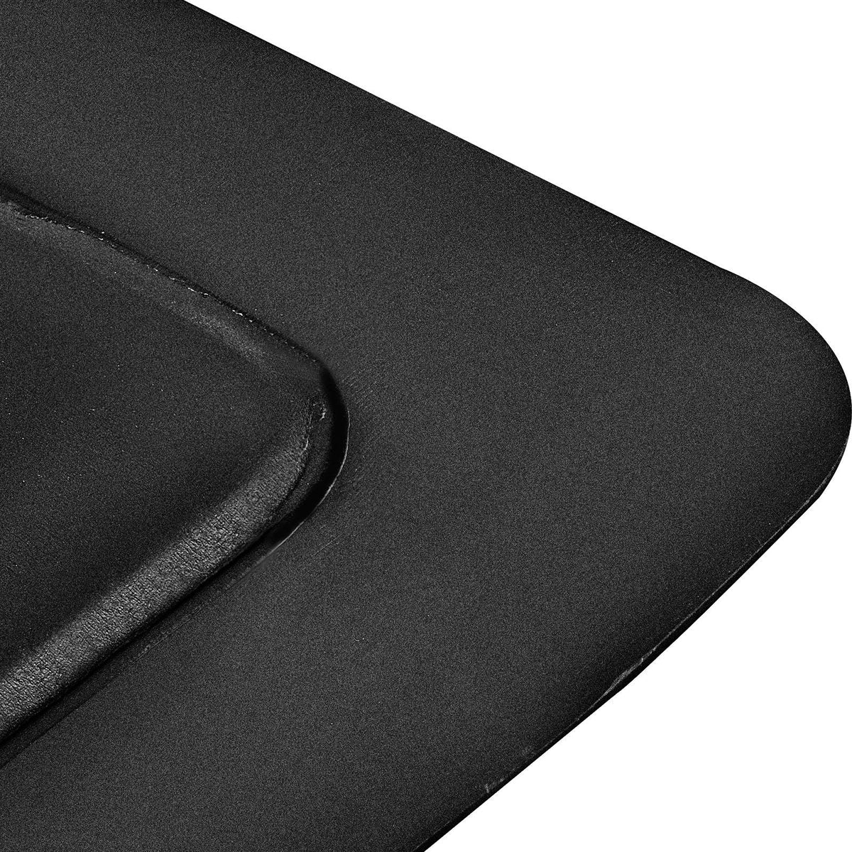 Salon Mat for Hair Stylist, 3 x 5 FT Rectangle Salon Chair Mat Anti Fatigue, 1/2" Thickened PVC + NBR Barber Shop Floor Mat with Round Cut Out, Anti-Trip Beveled Edges & Non-slip Bottom