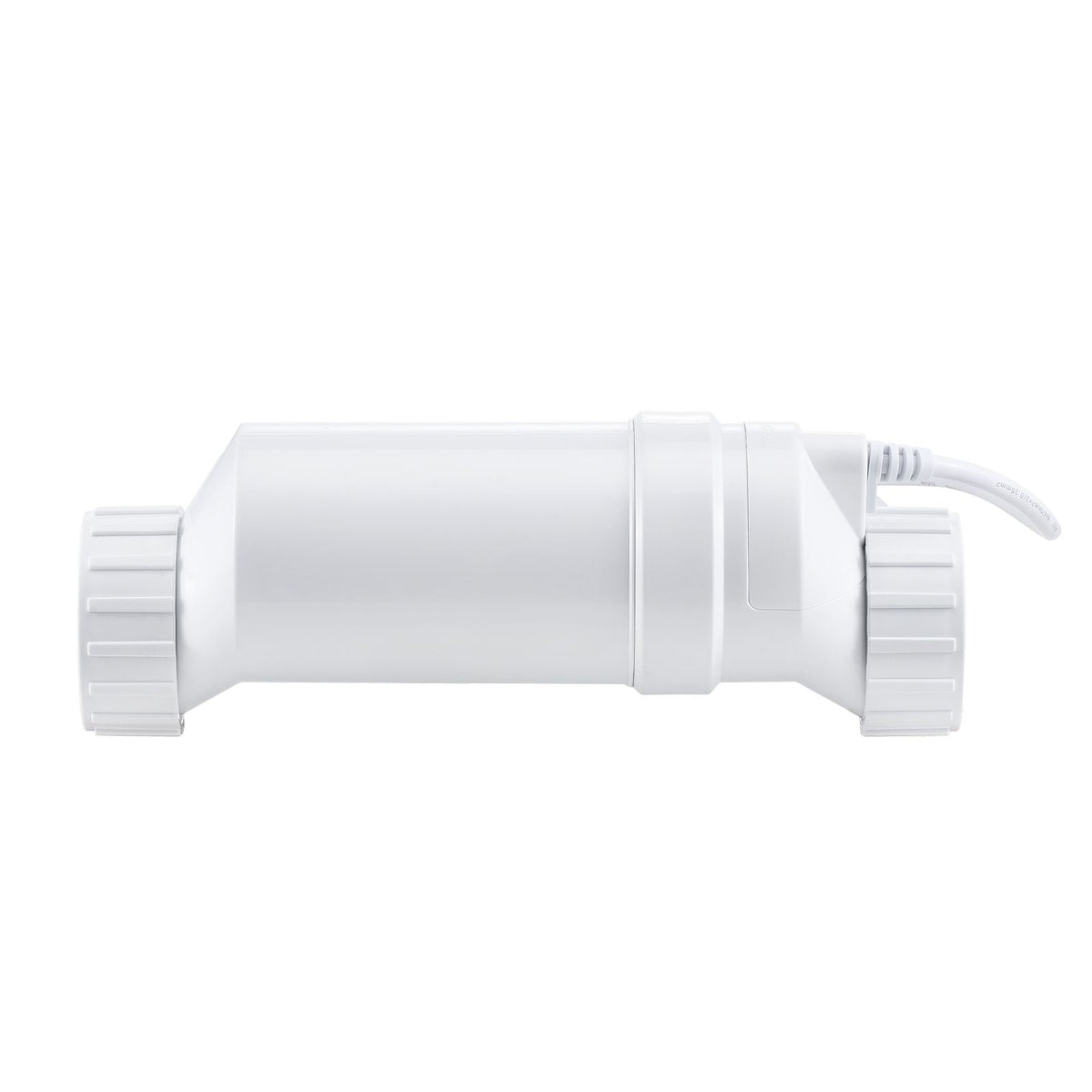 Salt Water Chlorinator System, Pool Chlorination Cell Fits for Hayward W3T-Cell-15 (T15), Pool Cell Salt Water System for In-Ground Swimming Pools up to 40,000 Gallons, 15 ft Power Line, White