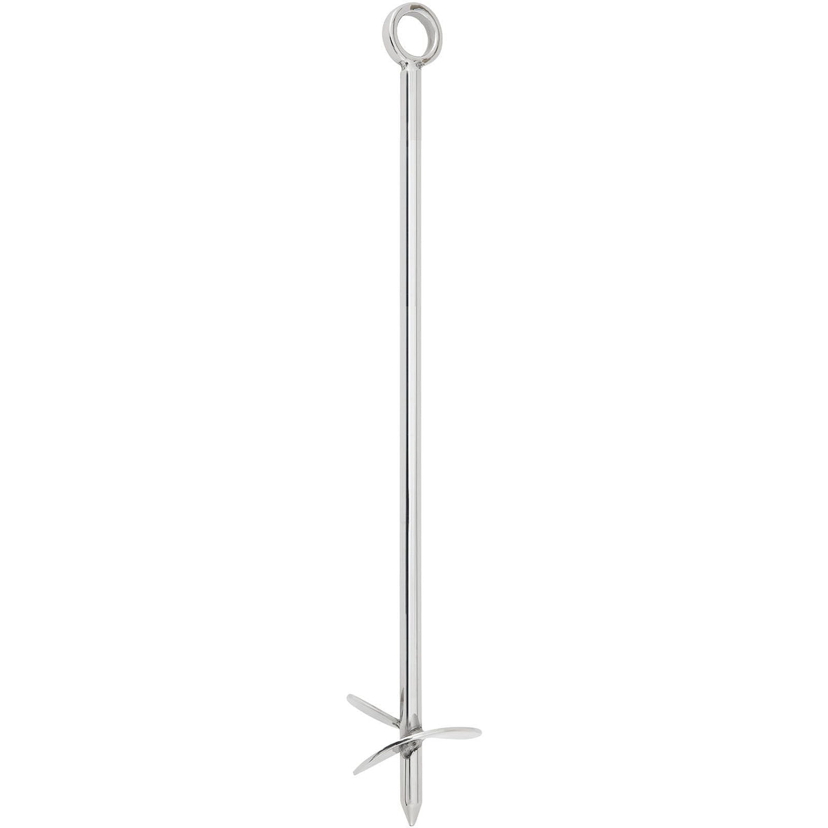 Sand Anchor, 18\" Length Auger to The Beach and Sandbar, 316 Stainless Steel Screw Anchor with Removable Handle, Bungee Line & Carry Bag, for Jet Ski PWC Pontoon Kayak