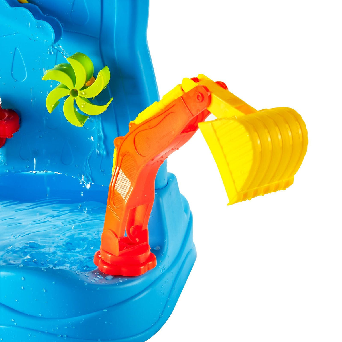 Sand and Water Table for Toddlers, Double-Sided Kids Activity Waterfall Playset with 37PCS Accessories, Kids Activity Sensory Table, Outdoor Summer Sand Water Play Table for 3+ Years Boys Girls