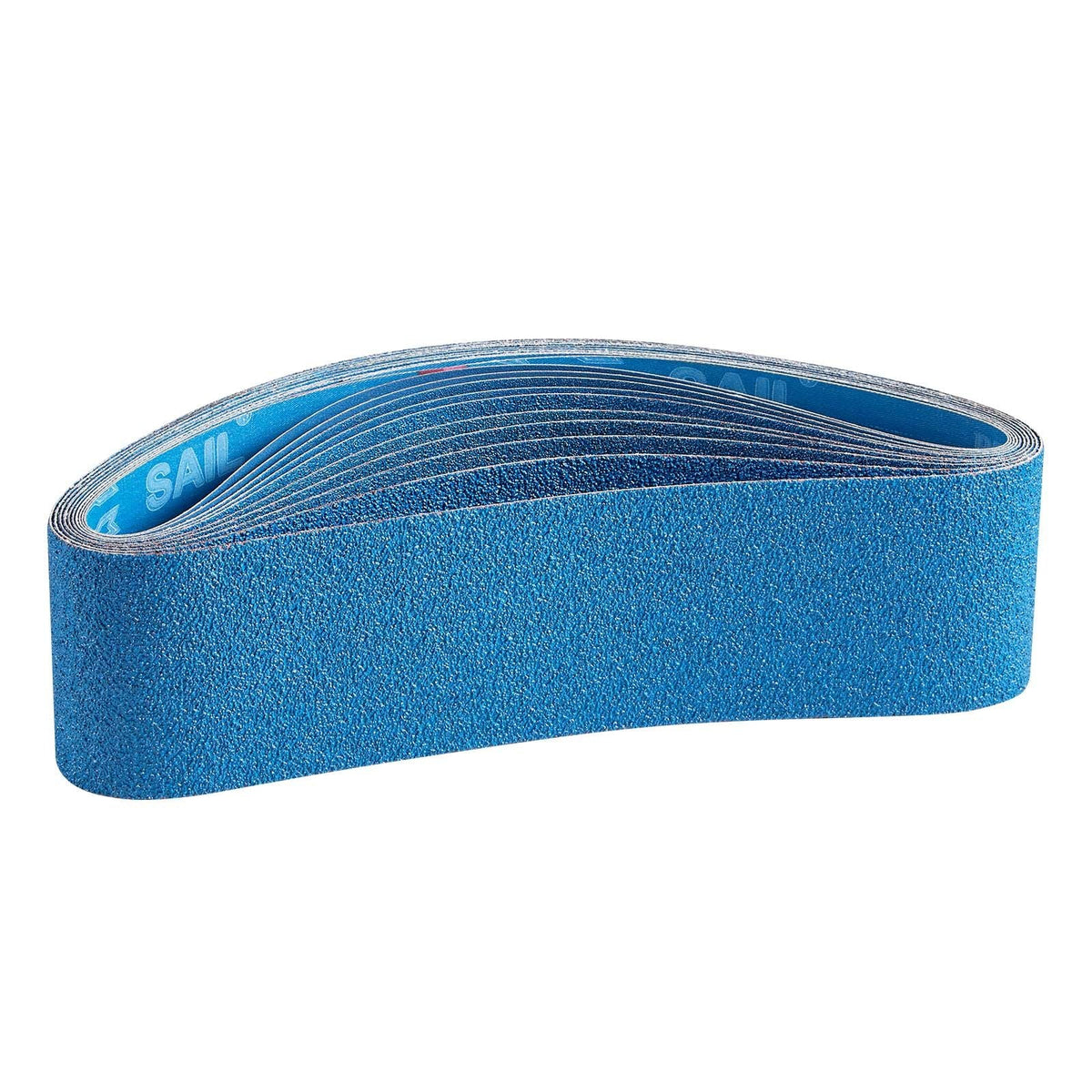 Sanding Belts, 4 x 36-inch Belt Sander Sanding Belts, 10PCS (2 of Each 40 60 80 120 240 Grits) Zirconia for Knife Sharpening, Metal Polishing, Stainless Steel, Nickel Alloy Finishing