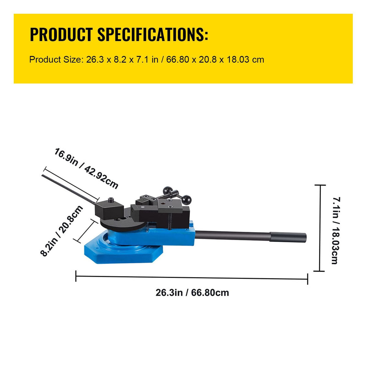 SBG-40 Metal Scroll Bender High-Hardened Steel Scroll Bender Combination of Scroll Radius and Angle Bending Universal Metal Rod Bender For Steel Brass Cooper Aluminum