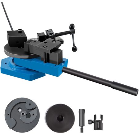 SBG-40 Metal Scroll Bender High-Hardened Steel Scroll Bender Combination of Scroll Radius and Angle Bending Universal Metal Rod Bender For Steel Brass Cooper Aluminum
