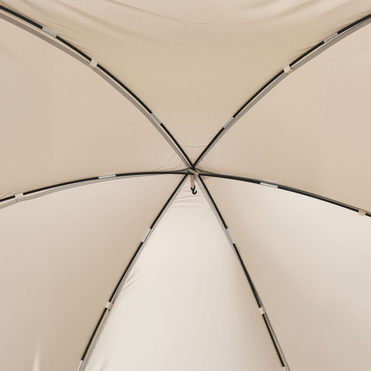 Screen House Tent, 10 x 9.2 ft, 4-8 Person Pop Up Screen Tent with Extended Awning, Portable Screened in Canopy with Carry Bag, Netting Sides, for Patio, Backyard, and Outdoor Activities, Beige