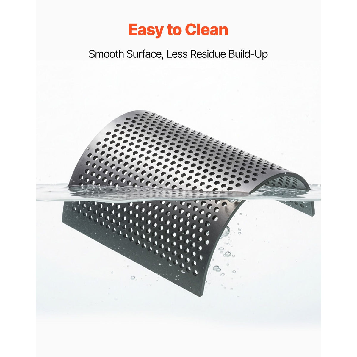Screen Mesh for Plastic Shredder, High-Quality Steel Durable Mesh, 0.236 in/6 mm High-Precision Aperture Screen, Compatible with Model 250 Plastic Grinder, Suitable for Micro Particle Recycling