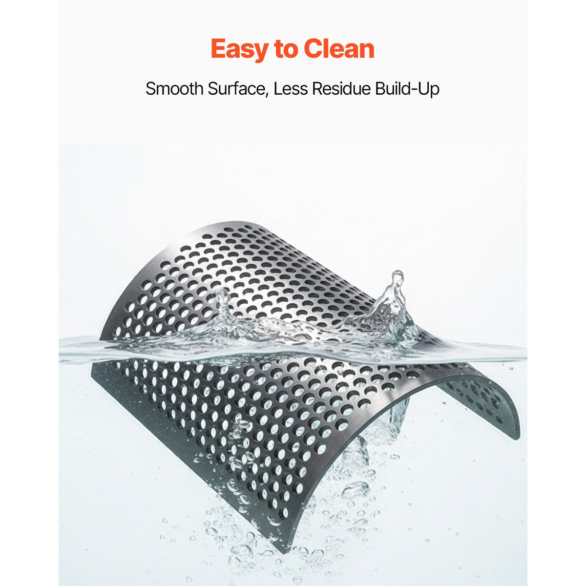 Screen Mesh for Plastic Shredder, High-Quality Steel Durable Mesh, 0.39 in/10 mm High-Precision Aperture Screen, Compatible with Model 300 Plastic Grinder, Suitable for Medium Particle Recycling