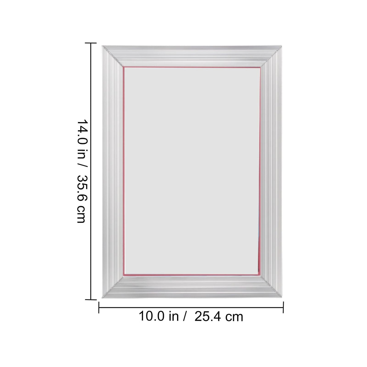 Screen Printing Kit, 6 Pieces Aluminum Silk Screen Printing Frames, 10x14inch Silk Screen Printing Frame with 156 Count Mesh, High Tension Nylon Mesh and Sealing Tape for T-shirts DIY Printing