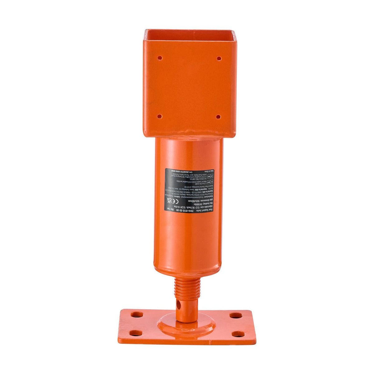 Screw Jack Post, 4" x 4", 13.2"-18.7" Height Range, 24700 lbs Max Load Capacity, Adjustable Shore Jack, Temporary House Jack Pole for Home Leveling, Lifting Floor Crawlspace Basement Shore Beam
