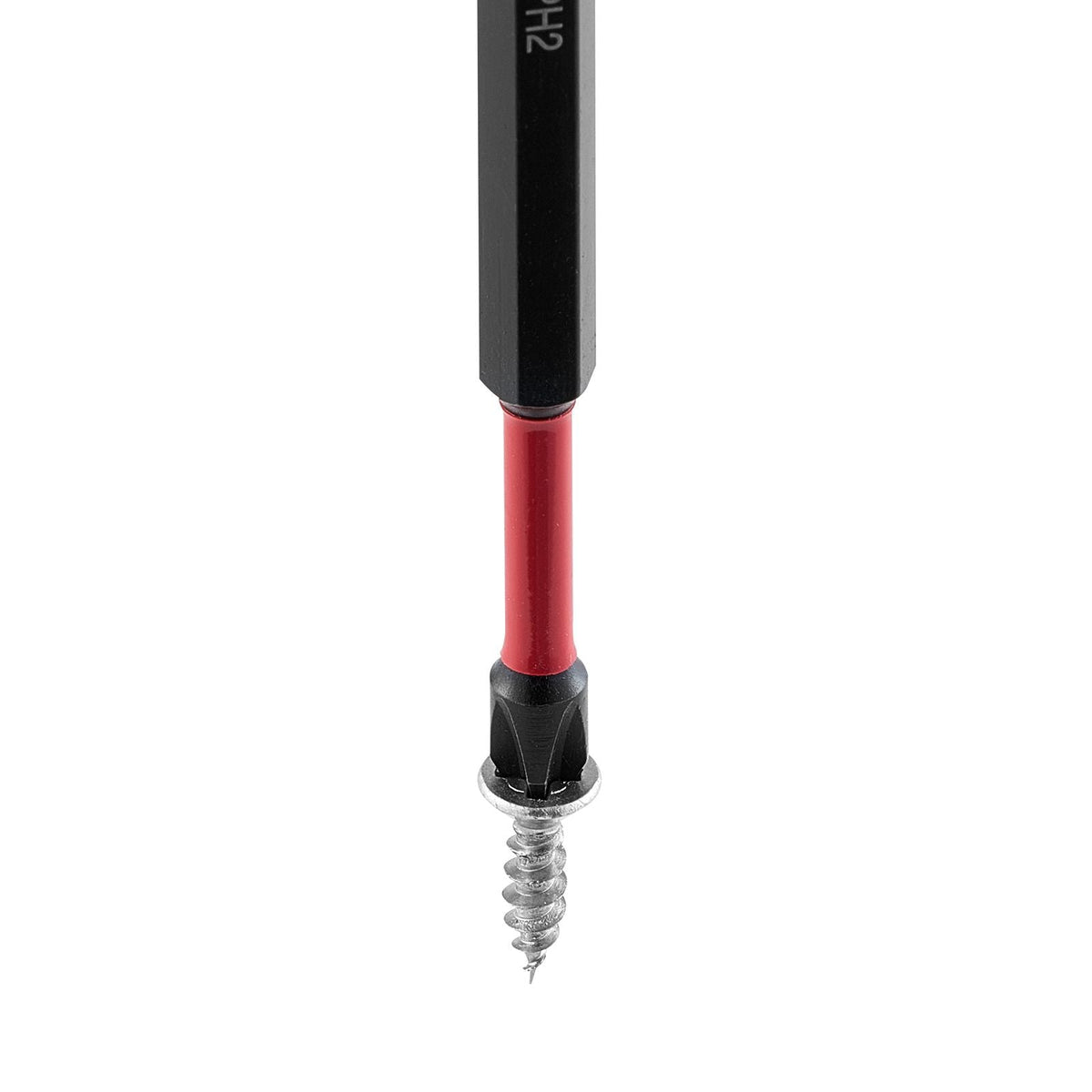 Screwdriver Bit Set, 45-Piece, Magnetic Phillips, Slotted, Square, Torx Bit, Hex Nut Sockets, Extension Rod with Transparent Storage Case, High-Strength S2 Alloy Steel, Blackened Finish