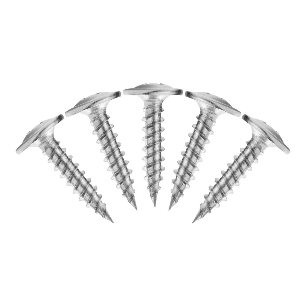 Screws, #8 x 3/4 inch Length Self Drilling Drywall to Wood Screw, All Purpose High-Hardness Stainless Steel Wall Anchors with a Phillips Drill Bit, Cross Slot for Home Renovation(300 per Box)