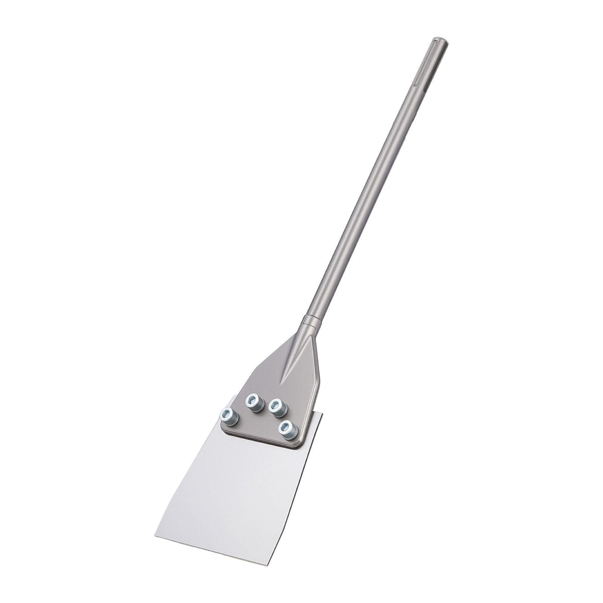 SDS Max Floor Scraper, 23.6" x 5.9" Chisel Bit with SDS Max Shank, Compatible with Rotary Hammers, Heat Treated 40Cr Alloy Steel, Sharp Edge for Removing Laminate Flooring, Tiles, and Mortar
