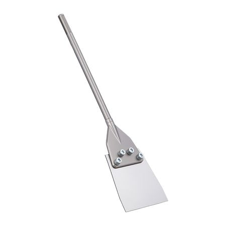 SDS Max Floor Scraper, 23.6" x 5.9" Chisel Bit with SDS Max Shank, Compatible with Rotary Hammers, Heat Treated 40Cr Alloy Steel, Sharp Edge for Removing Laminate Flooring, Tiles, and Mortar