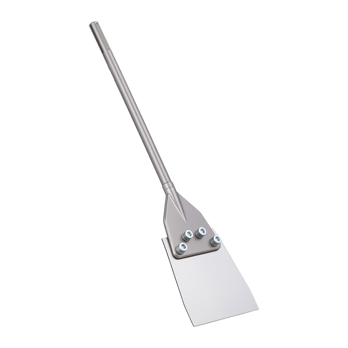 SDS Max Floor Scraper, 23.6" x 5.9" Chisel Bit with SDS Max Shank, Compatible with Rotary Hammers, Heat Treated 40Cr Alloy Steel, Sharp Edge for Removing Laminate Flooring, Tiles, and Mortar
