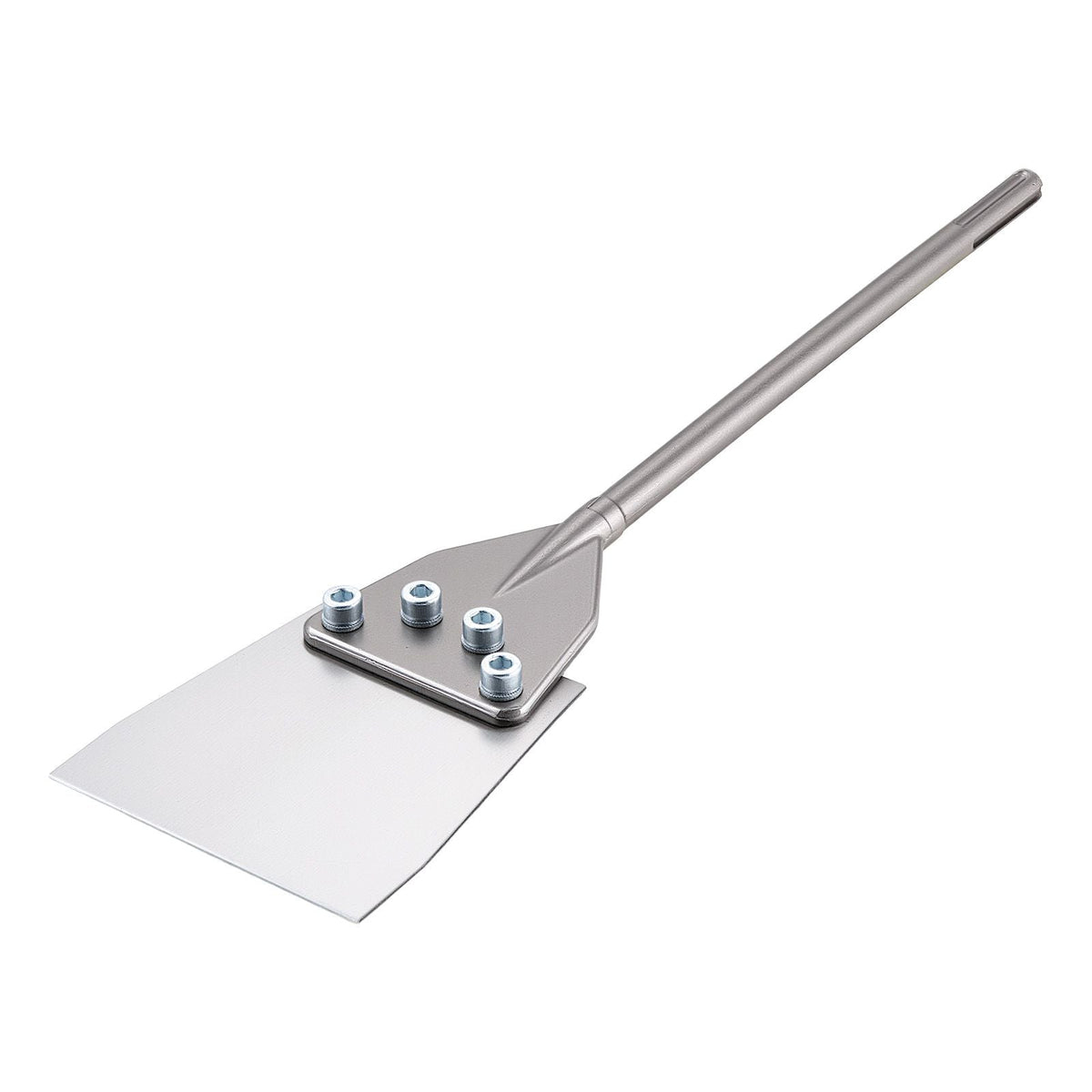 SDS Max Floor Scraper, 23.6" x 5.9" Chisel Bit with SDS Max Shank, Compatible with Rotary Hammers, Heat Treated 40Cr Alloy Steel, Sharp Edge for Removing Laminate Flooring, Tiles, and Mortar
