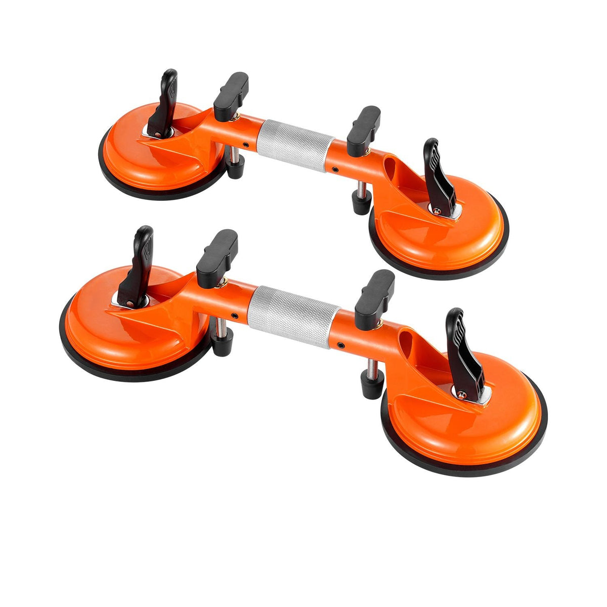 Seamless Seam Setter, 2 Packs Granite Seam Setter with 5 in Vacuum Suction Cups, Seam Joiner for Seam Joining & Leveling, 180° Adjustable, Countertop Installation Tool for Tile Stone Marble Slab