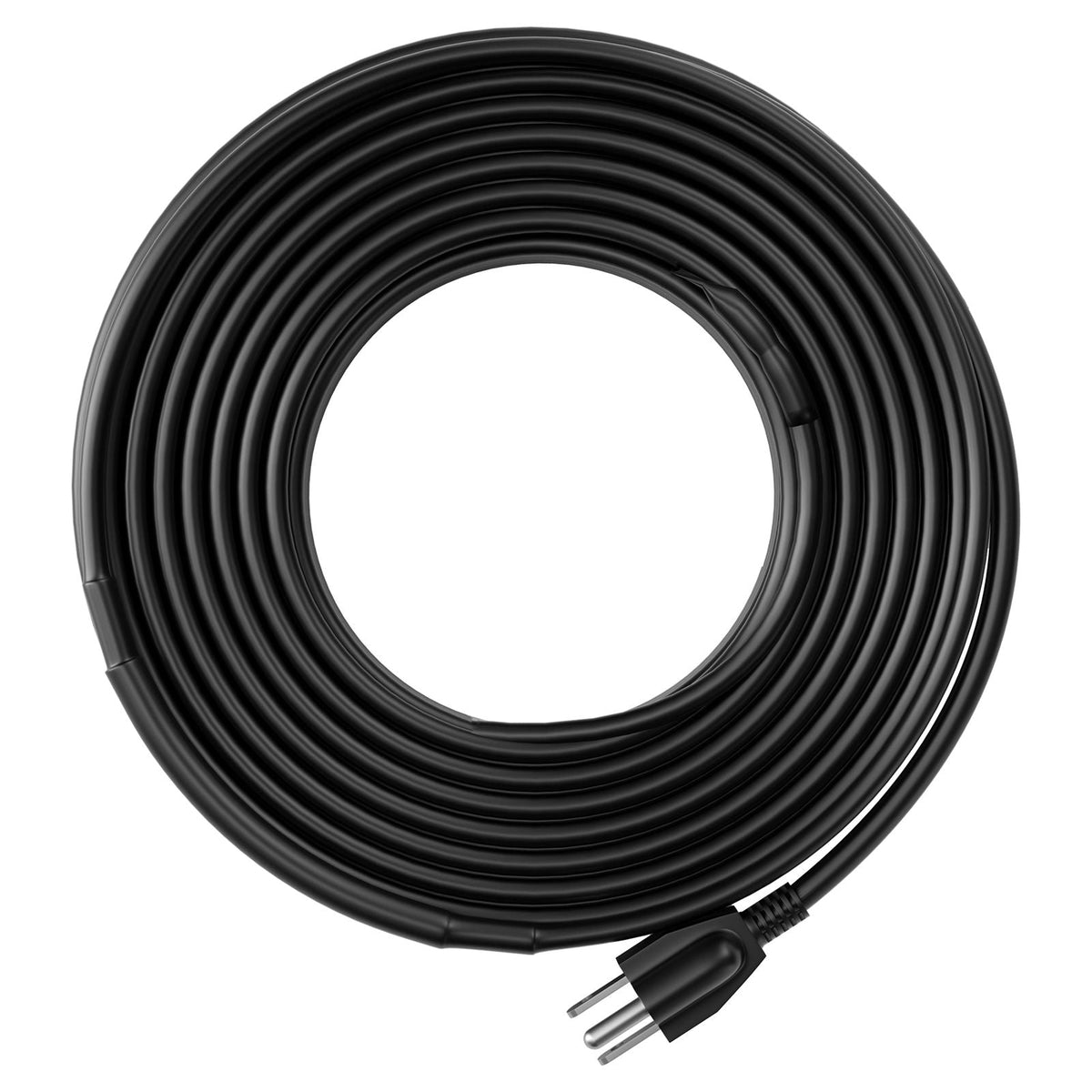 Self-Regulating Pipe Heating Cable, 12FT 5W/FT Heat Tape for Pipes, Roof Snow Melting De-icing, Gutter and Pipe Freeze Protection