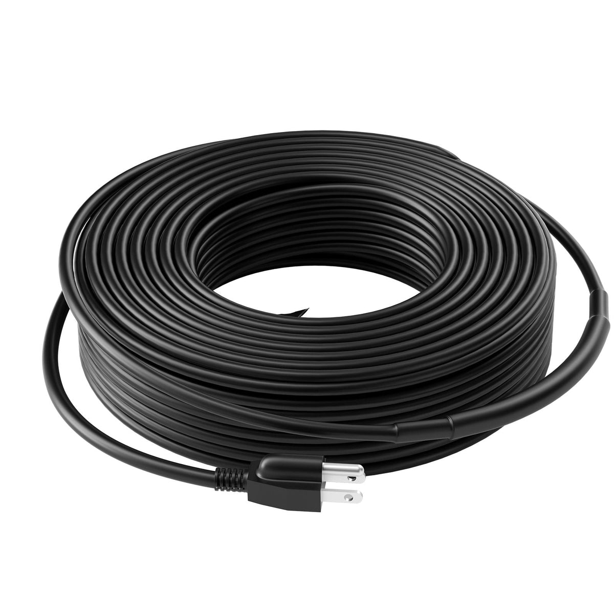 Self-Regulating Pipe Heating Cable, 140FT 5W/FT Heat Tape for Pipes, Roof Snow Melting De-icing, Gutter and Pipe Freeze Protection
