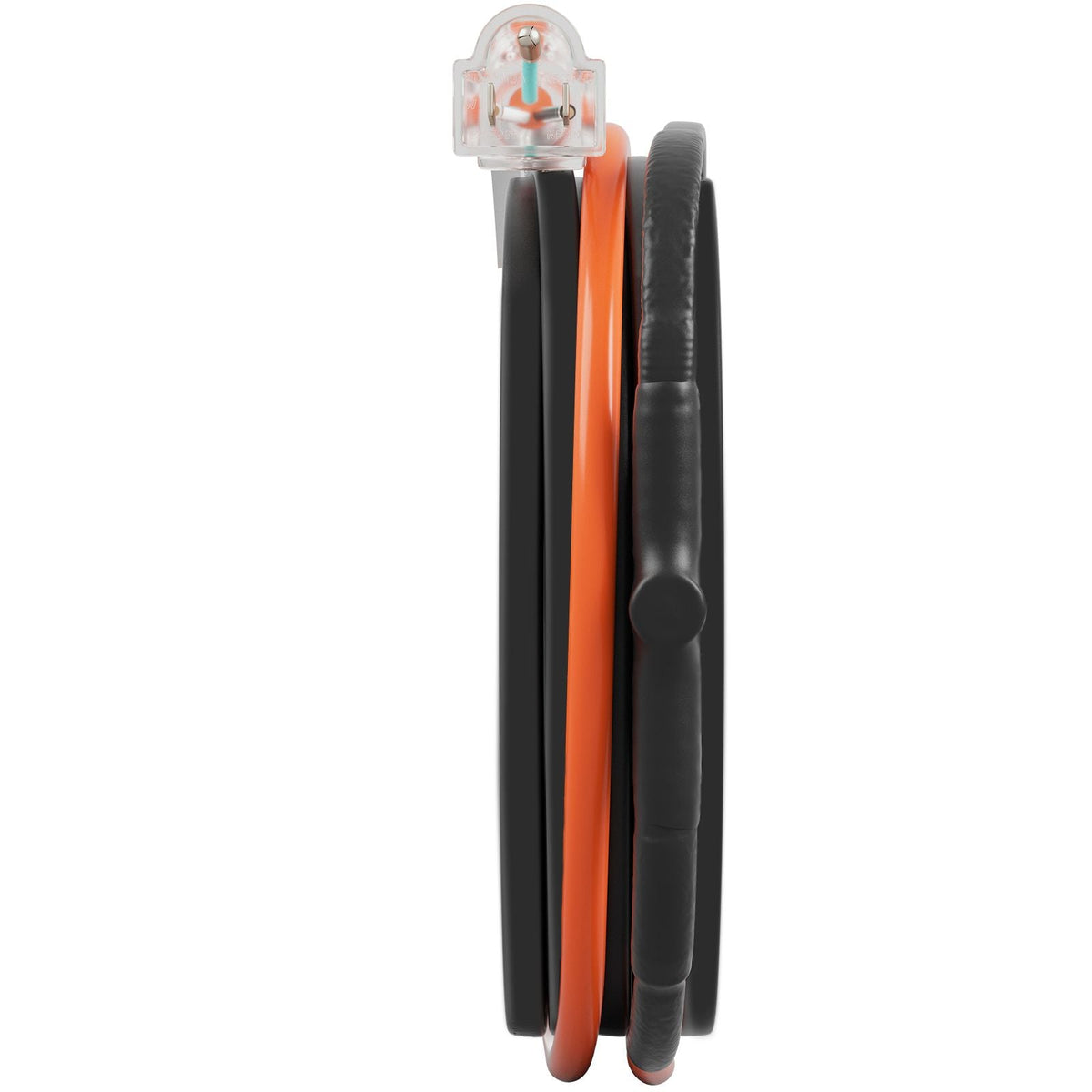 Self-Regulating Pipe Heating Cable, 40FT 5W/FT Heat Tape for Pipes Freeze Protection, Water Pipe Heat Cable with Built-in Thermostat Protects PVC Hose, Metal and Plastic Pipe from Freezing