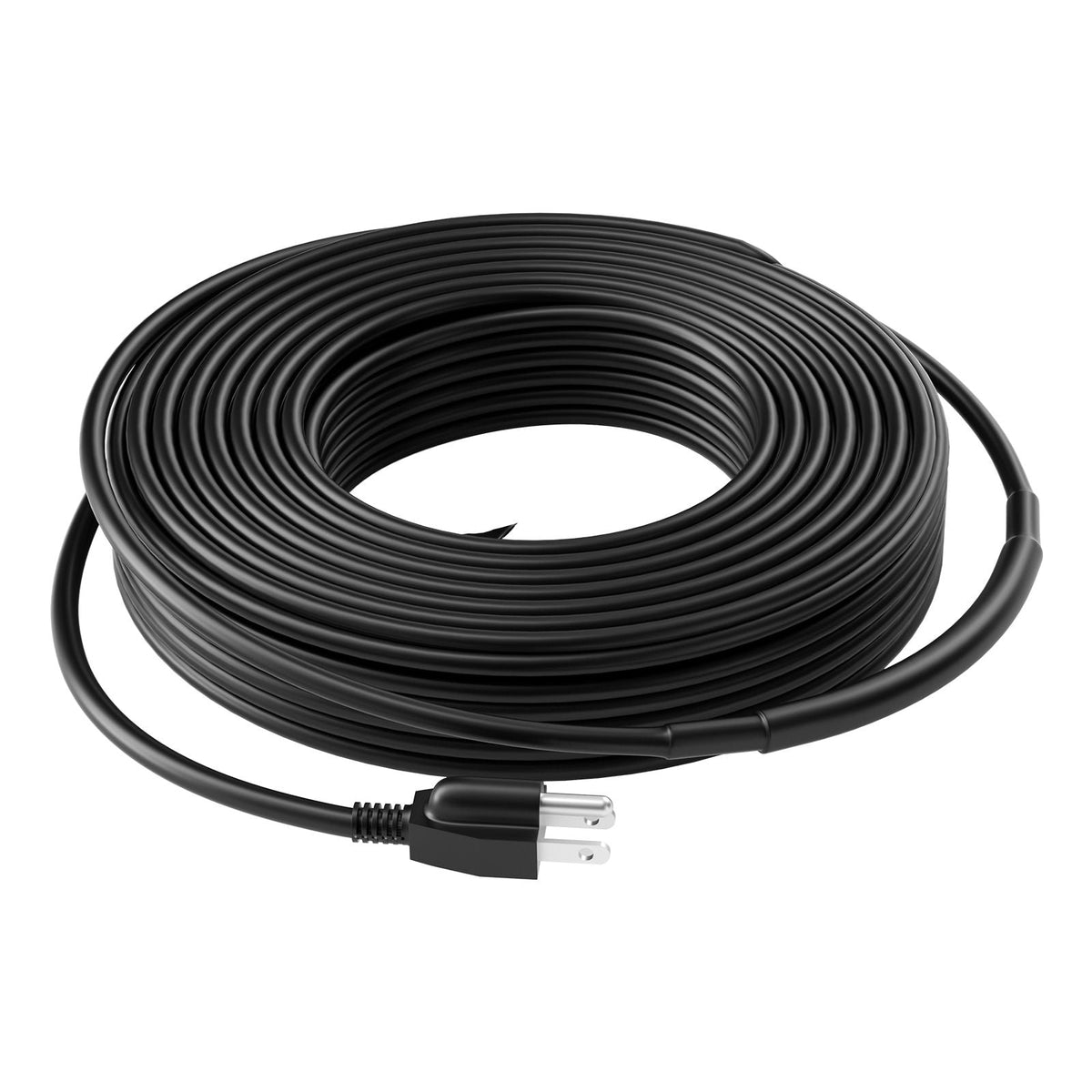 Self-Regulating Pipe Heating Cable, 80FT 5W/FT Heat Tape for Pipes, Roof Snow Melting De-icing, Gutter and Pipe Freeze Protection