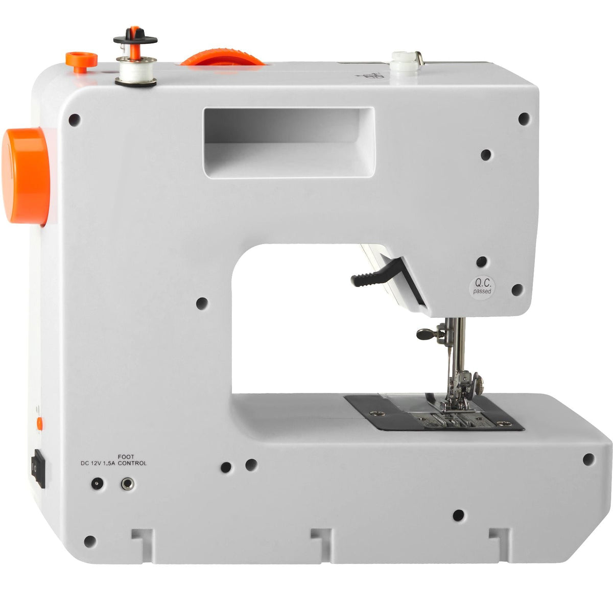 Sewing Machine, Portable Sewing Machine for Beginners with 38 Built-in Stitches & Reverse Sewing, Dual Speed Sewing Machine with Extension Table Foot Pedal, Accessory Kit Family Home Travel