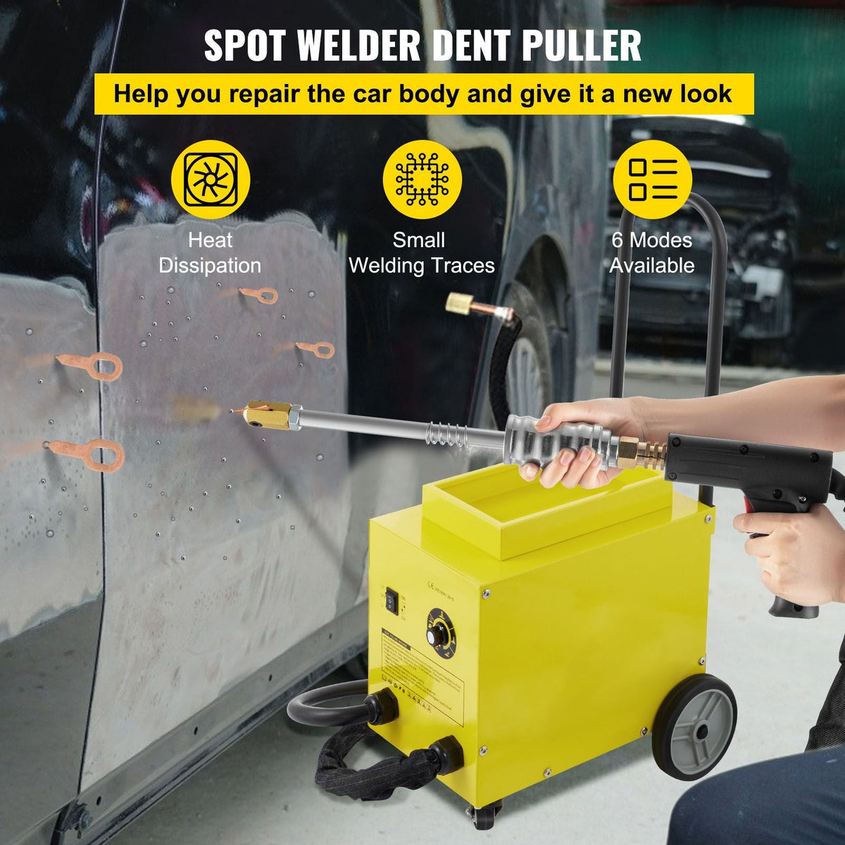 SG-7500 Dent Pulling Machine Removal System Station