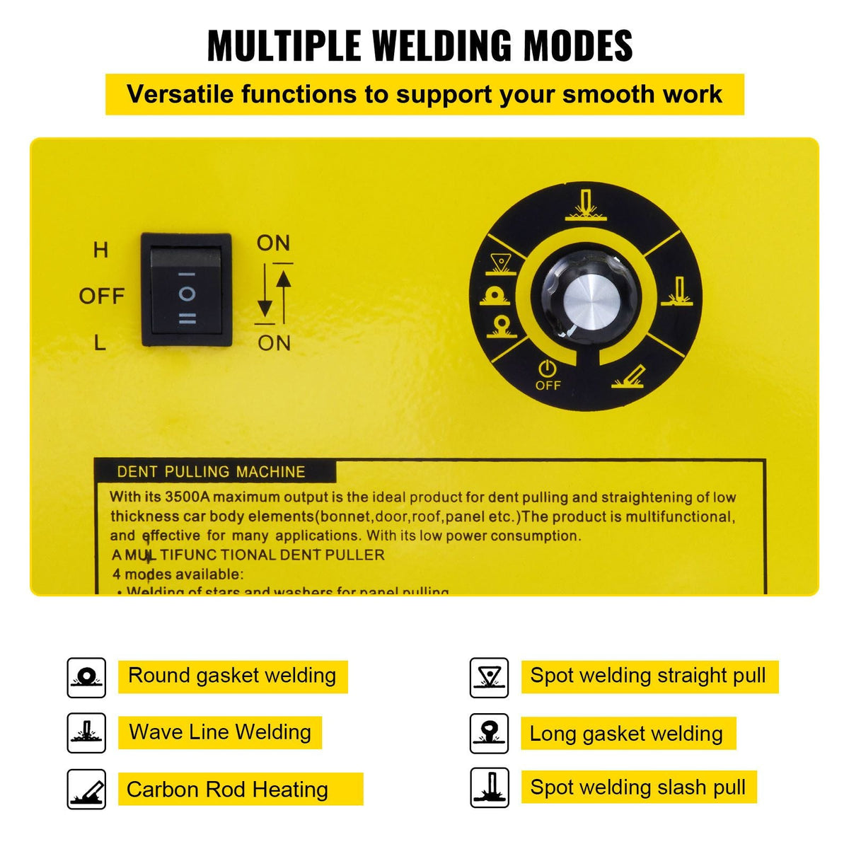 SG-7500 Dent Pulling Machine Removal System Station
