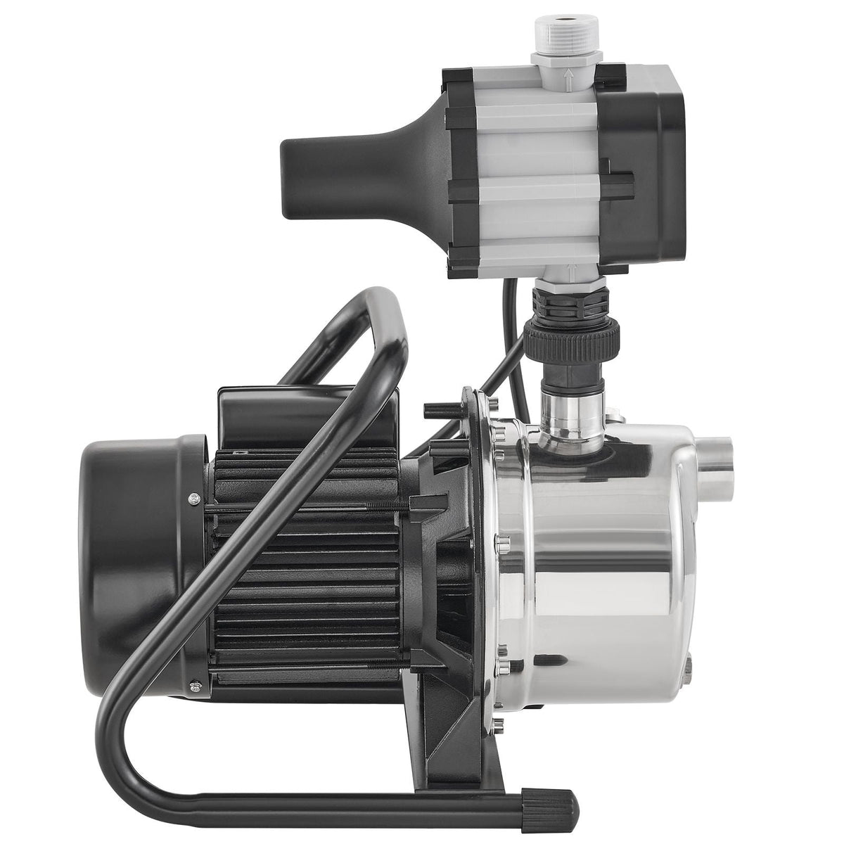 Shallow Well Pump, 1HP 115V, 1200 GPH 145 ft Head, Portable Stainless Steel Sprinkler Booster Jet Pumps with Automatic Controller for Garden Lawn Irrigation system, Water Transfer