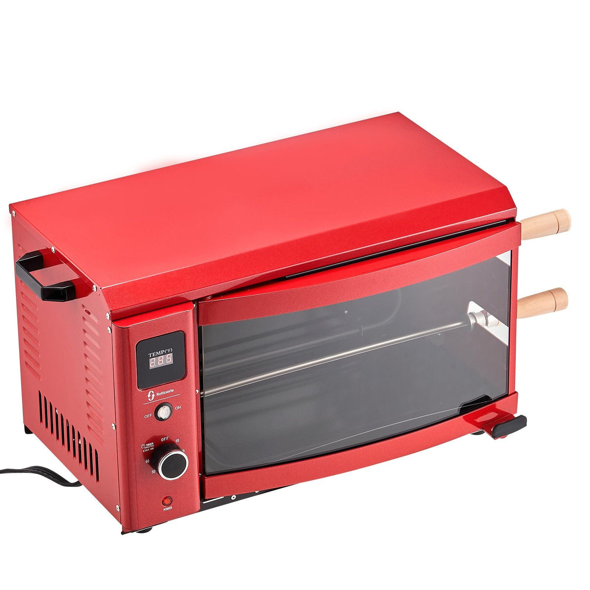 Shawarma Grill Machine, 2 Strings of Barbecue Capacity, Chicken Shawarma Cooker Machine, Electric Broiler Gyro Rotisserie Oven Doner Kebab Machine, for Home Restaurant Kitchen Parties