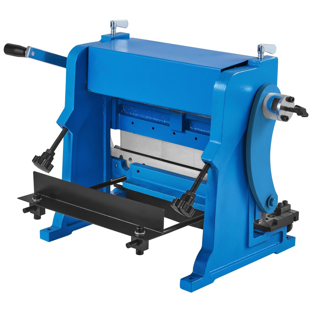 Sheet Metal Brake, 12-inch, 3-In-1 Combination Shear Brake Roll Machine, 20-Gauge Capacity Shear Press Brake with 90° Max Bending Angle, Shears and Slip Roll Machine for Shear Bending Rolling