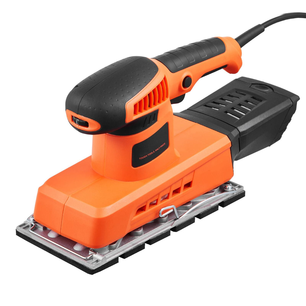 Sheet Sander, 1/2 Sheet 2.5A Electric Sander for Woodworking, Max. 12000RPM Variable Speed Sheet Finishing Sander with Sandpaper and Dust Box for Wood Polishing Sanding