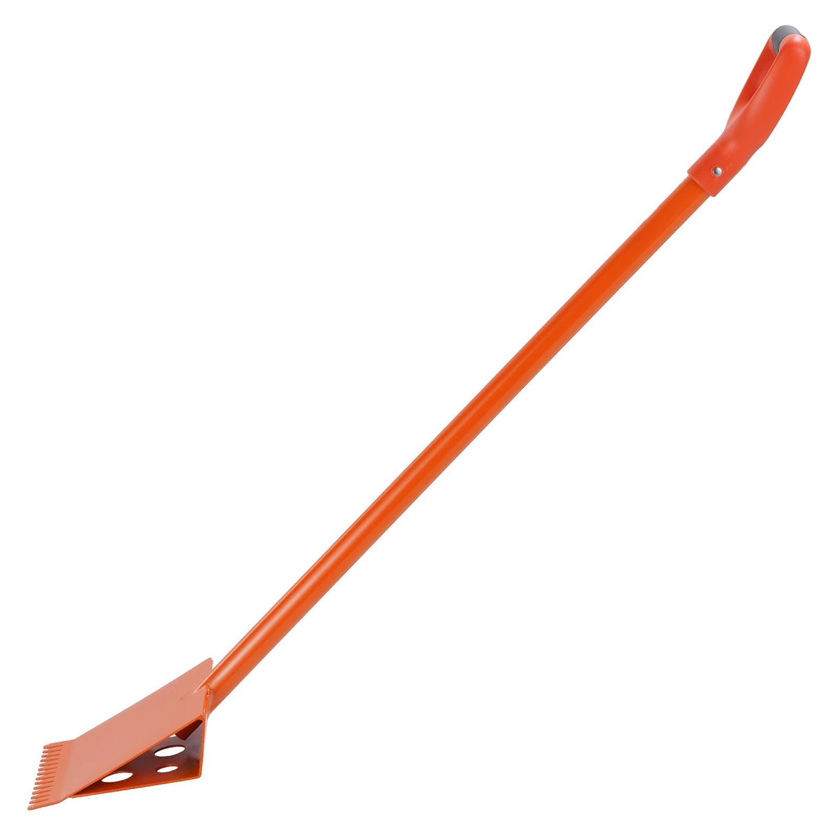 Shingle Shovel 2 Pack, D-Grip Handle Shingle Roof Ripper, High Hardness 45# Steel & Lightweight Easy Tearing Off Roofing & Nails Tool, ideal for Commercial and Residential Use,Orange