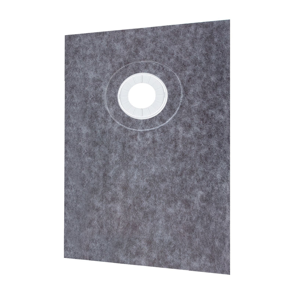 Shower Curb Kit, 38"x60" Watertight Shower Curb Overlay with 4\" ABS Offset Bonding Flange, 4\" Stainless Steel Grate, 2 Cuttable Shower Curb and Trowel, Shower Pan Slope Sticks Fit for Bathro