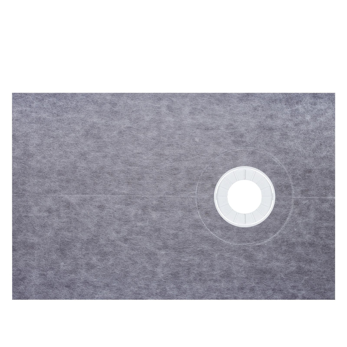 Shower Curb Kit, 38"x60" Watertight Shower Curb Overlay with 4\" ABS Offset Bonding Flange, 4\" Stainless Steel Grate, 2 Cuttable Shower Curb and Trowel, Shower Pan Slope Sticks Fit for Bathro