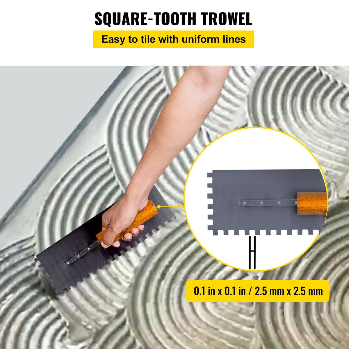Shower Curb Kit, 48\"x48\" Watertight Shower Curb Overlay with 4\" PVC Central Bonding Flange, 4\" Stainless Steel Grate, 2 Cuttable Shower Curb and Trowel, Shower Pan Slope Sticks Fit for Bathr
