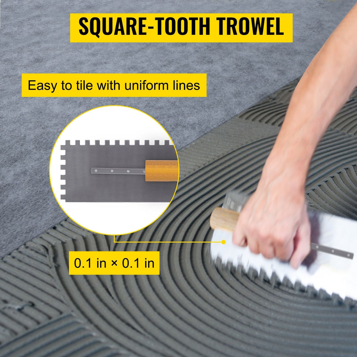 Shower Curb Kit, 48\"x48\" Watertight Shower Curb Overlay with 4\" PVC Central Bonding Flange, 4\" Stainless Steel Grate, 2 Cuttable Shower Curb and Trowel, Shower Pan Slope Sticks Fit for Bathr