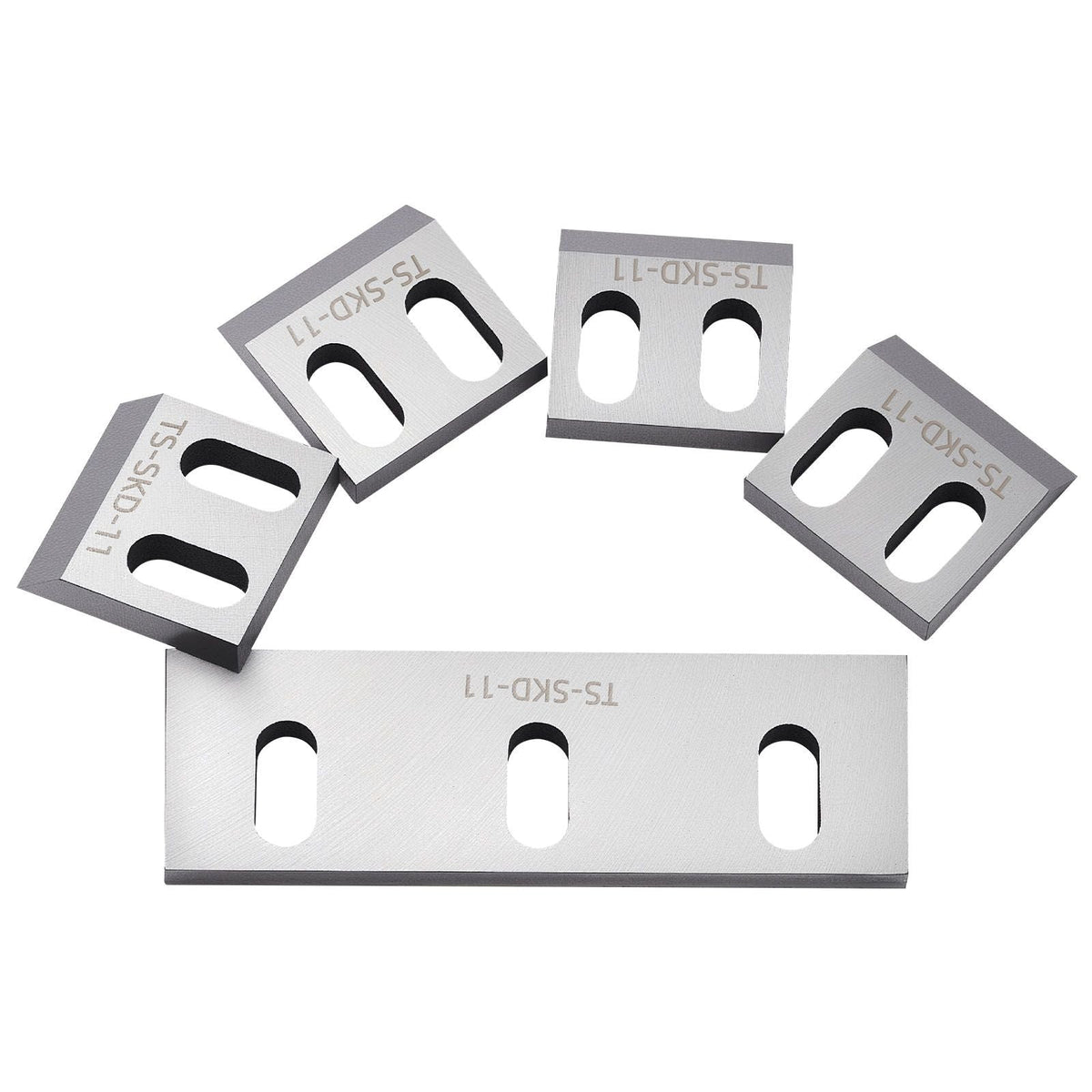Shredder Blades, Alloy Steel Shredder Machine Blade Kit with 9 Rotating and 2 Fixed Blades, High-Hardness SKD-11 Blade, Compatible with Model 180 Plastic Grinder, for ABS, PP, PVC & Nylon