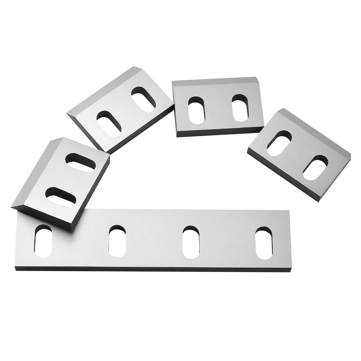 Shredder Blades, Alloy Steel Shredder Machine Blade Kit with 9 Rotating and 2 Fixed Blades, High-Hardness SKD-11 Blade, Compatible with Model 300 Plastic Grinder, for ABS, PP, PVC & Nylon