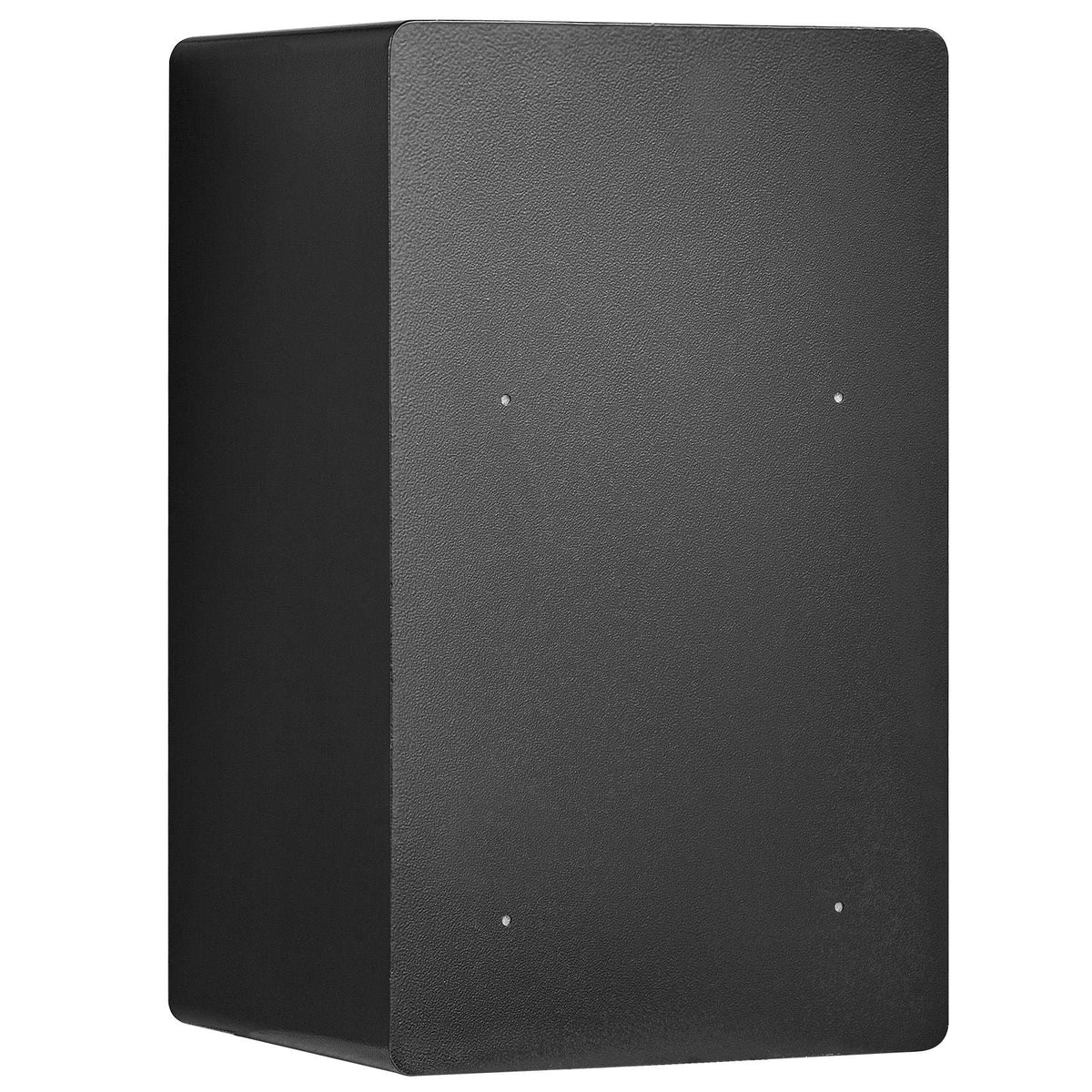 Single Door 4.0 cu.ft Safe Box with Key Lock, Password & Fingerprint, Safe Lock Box with Fireproof Bag, Key Rack, LED Light, and 2 Shelves for Money, Documents, Jewelry, and Valuables, Black