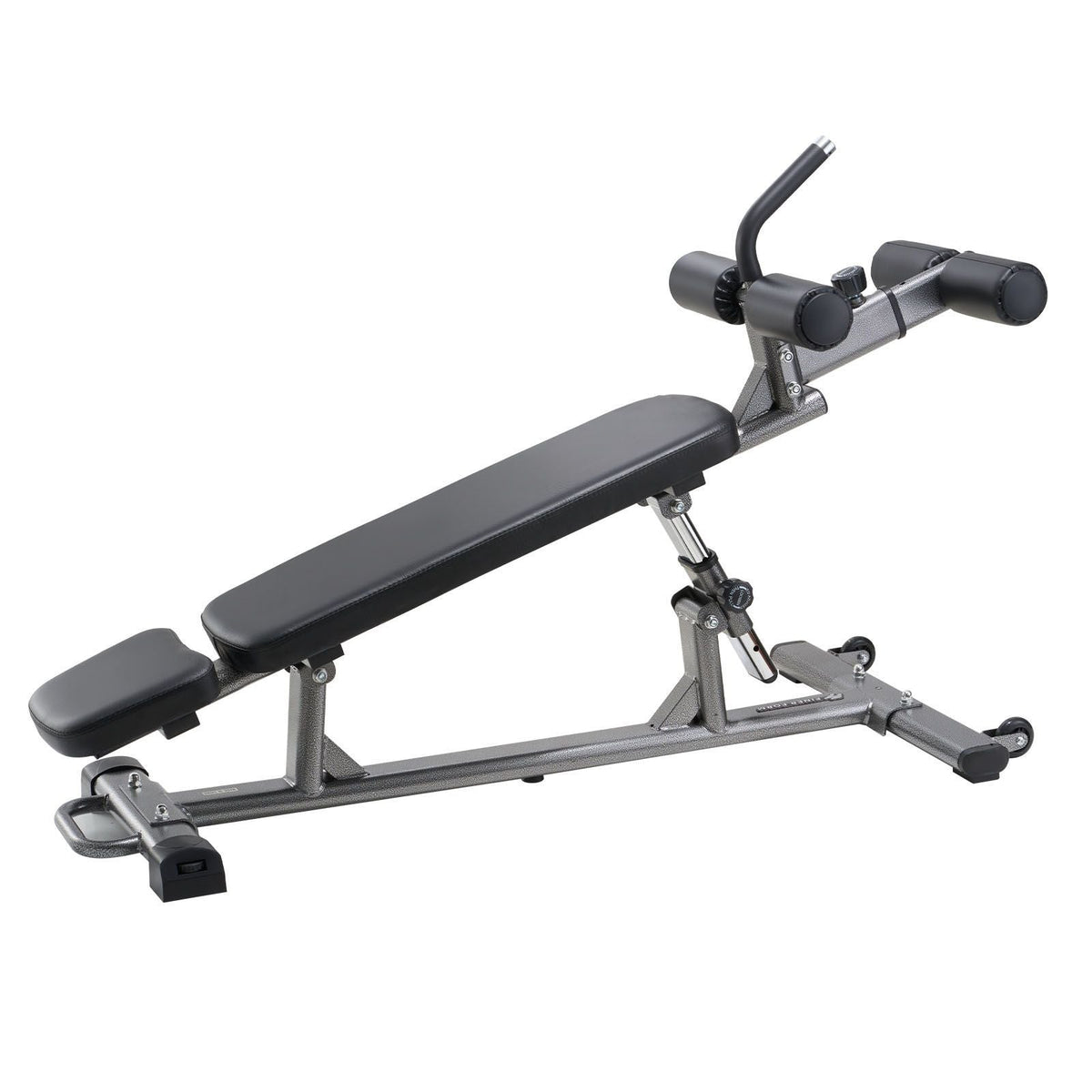 Sit Up Bench, Decline Ab Bench with Reverse Crunch Handle, with 4 Adjustable Height Settings, Heavy Duty Steel, 1000 Lbs Capacity, for Home Gym Workouts, Strength Training, Full Body Muscles