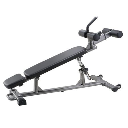 Sit Up Bench, Decline Ab Bench with Reverse Crunch Handle, with 4 Adjustable Height Settings, Heavy Duty Steel, 1000 Lbs Capacity, for Home Gym Workouts, Strength Training, Full Body Muscles