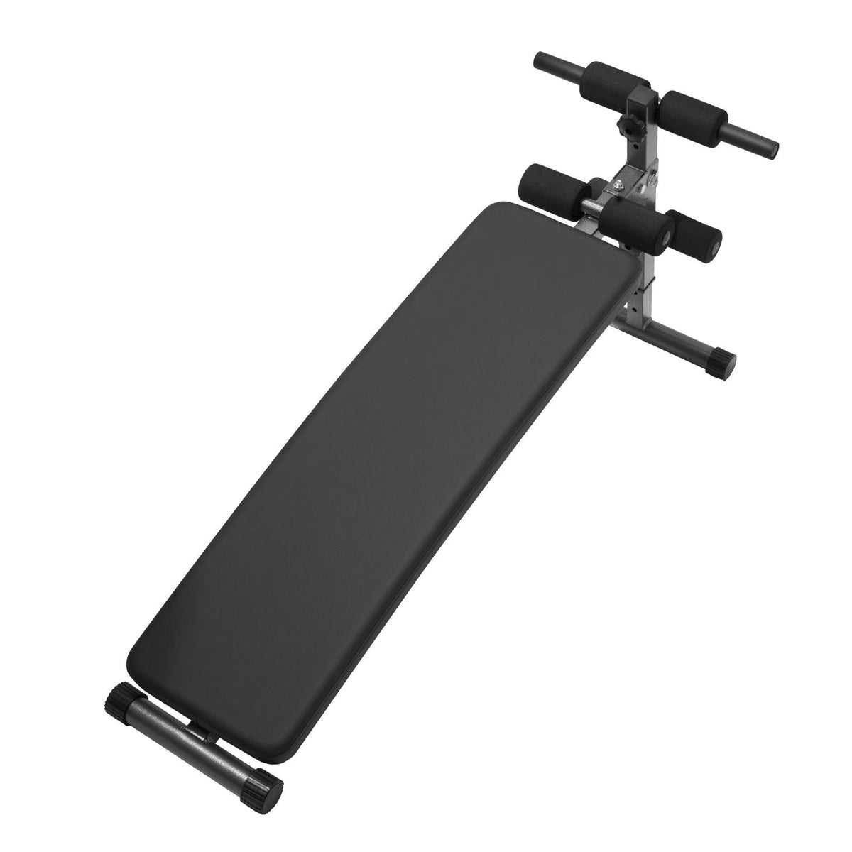 Sit Up Bench, Folding Curved Decline Ab Bench, with 5 Adjustable Height Settings, Heavy-Duty Steel, Non-Slip Design, 500 Lbs Capacity for Home Gym Workouts, Strength Training, Full Body Muscles