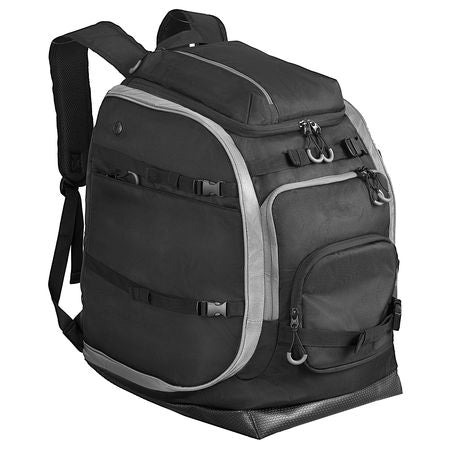 Ski Boot Bag, 70L, Snowboard Boots Travel Backpack for Men Women, with Waterproof Exterior & Bottom, Durable 1680D Oxford, Bag for Skis, Snowboard, Helmet, Goggles, Gloves, Accessories (Black)