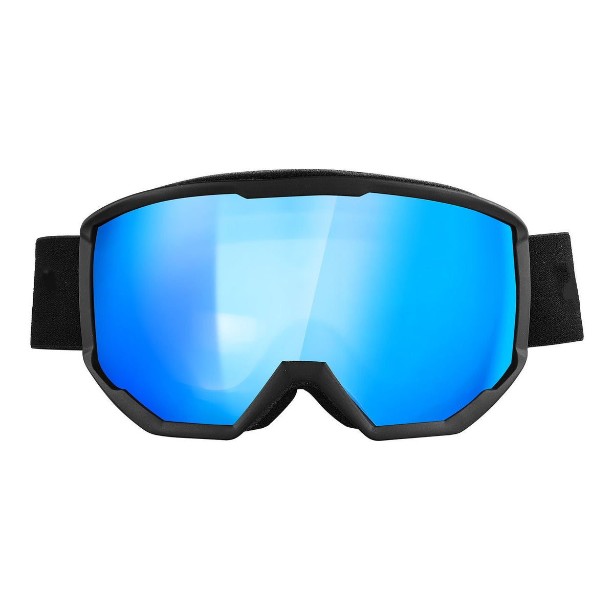 Ski Goggles, Cylindrical Lens with Ice Blue Revo Coating, OTG Anti fog Snow Goggles for Men Women Youth, TPU Frame & Ventilation Structure, Suitable for Skiing, Skating, Snowboarding, Cycling